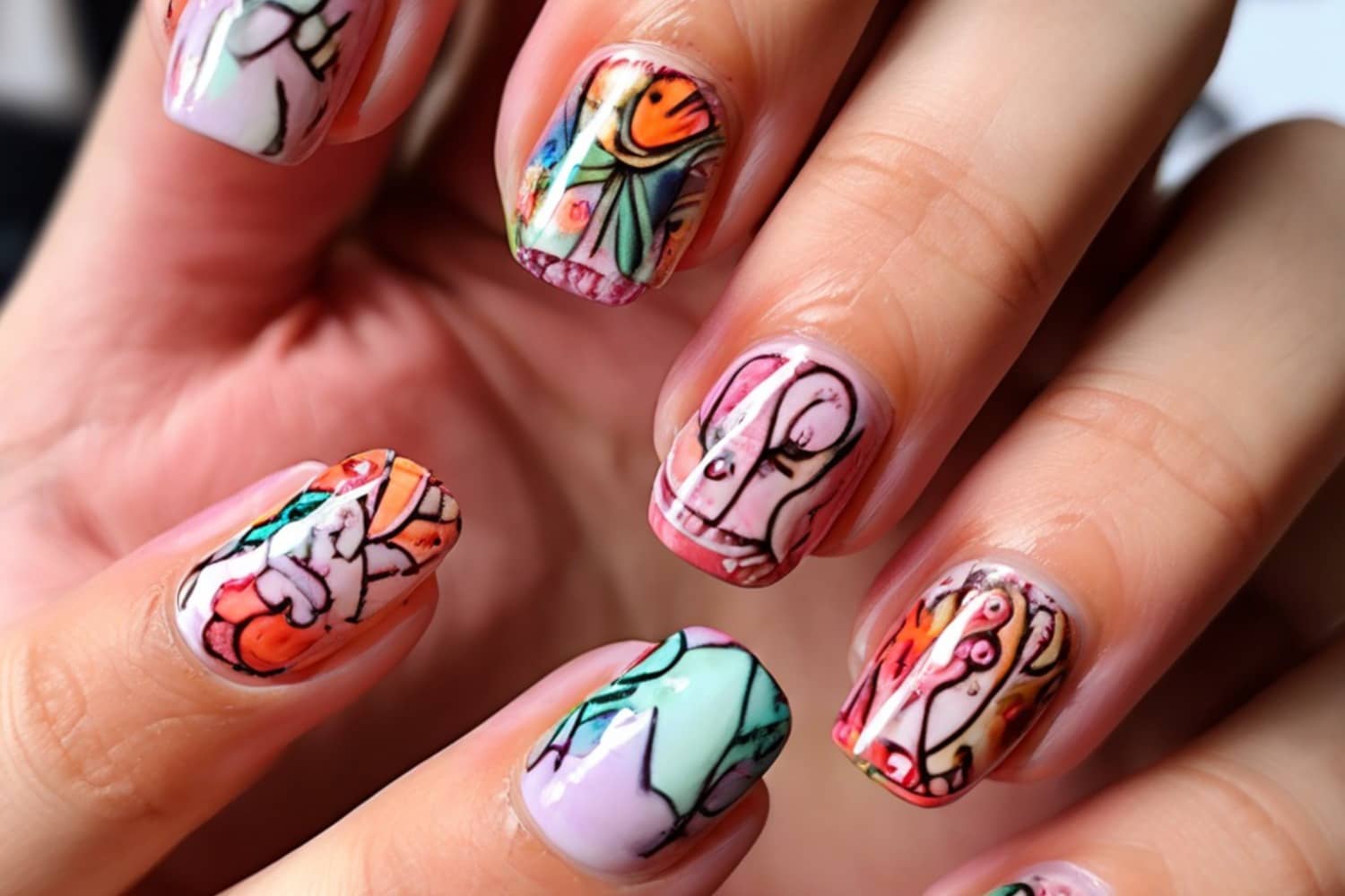 Can I get nail art at any nail salon in Markham