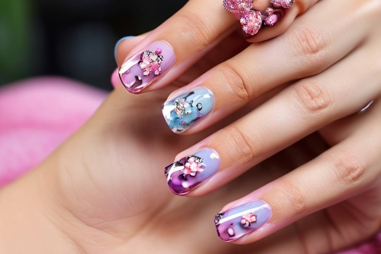 how long does it take to get gel nails at a salon