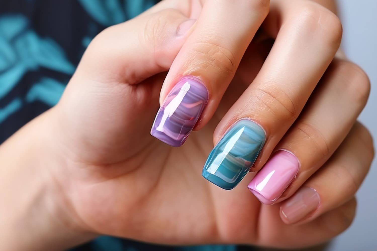 how long does it take to get gel nails done at a salon