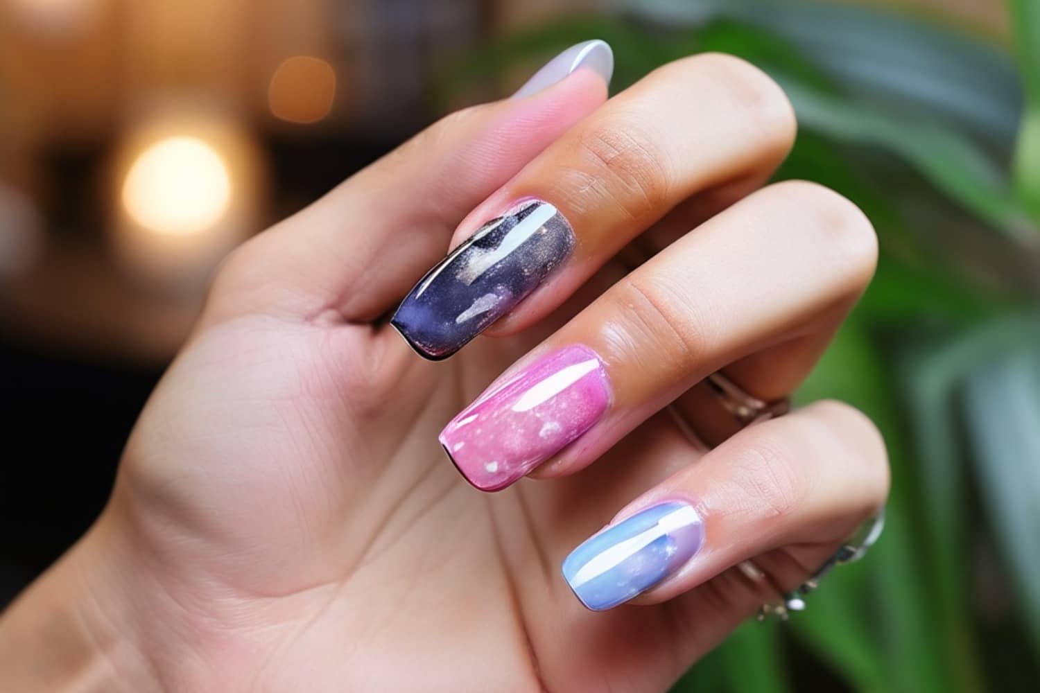 how to ask for gel nails at a salon