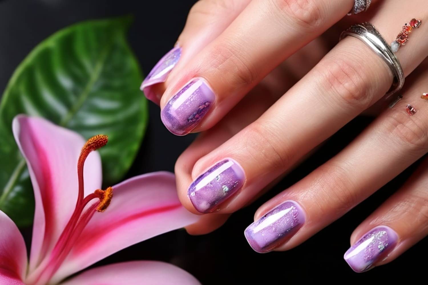 how to get salon gel nails at home